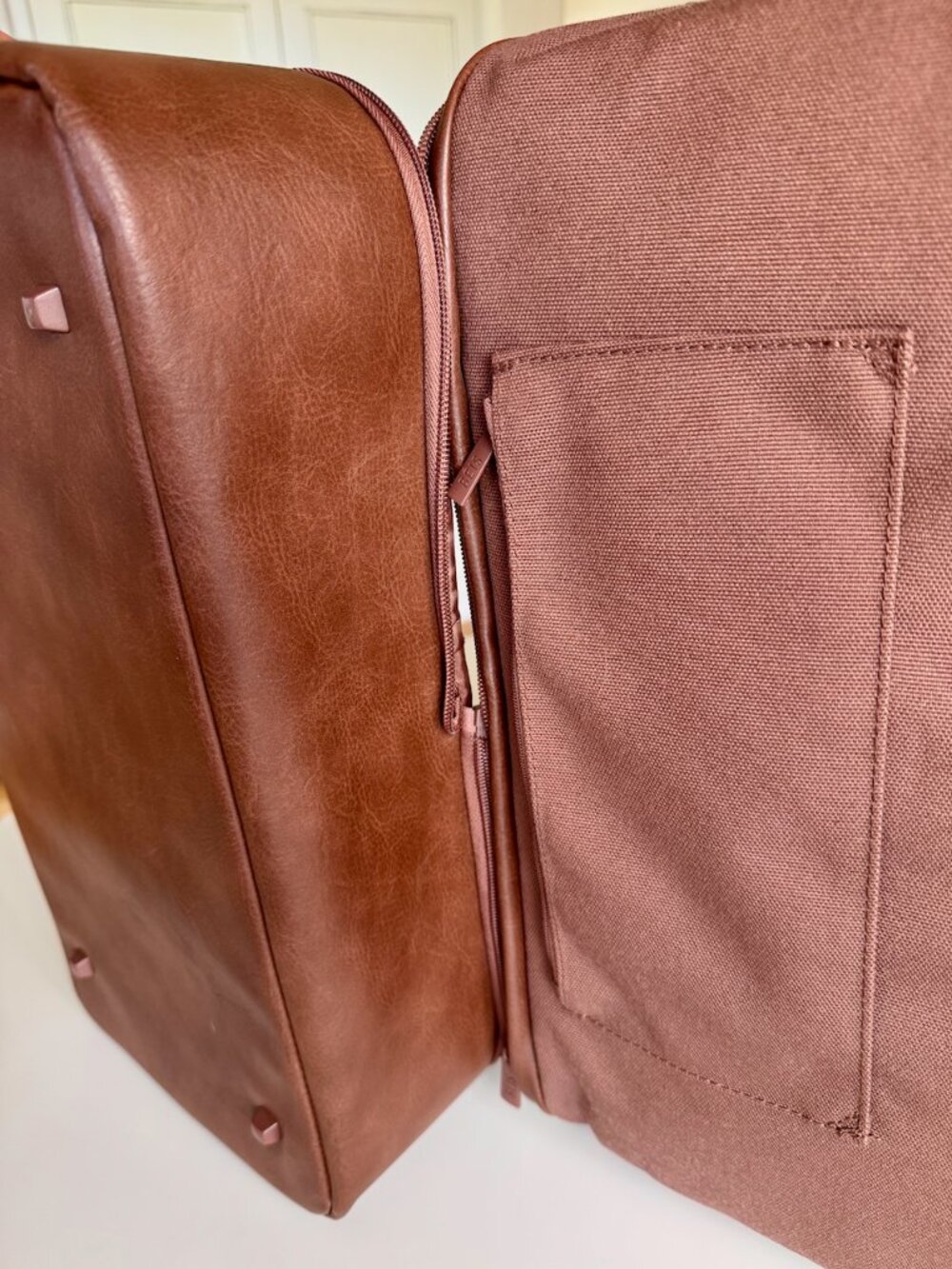 BEIS Mini Weekender - Maple - Picture 9 of 15